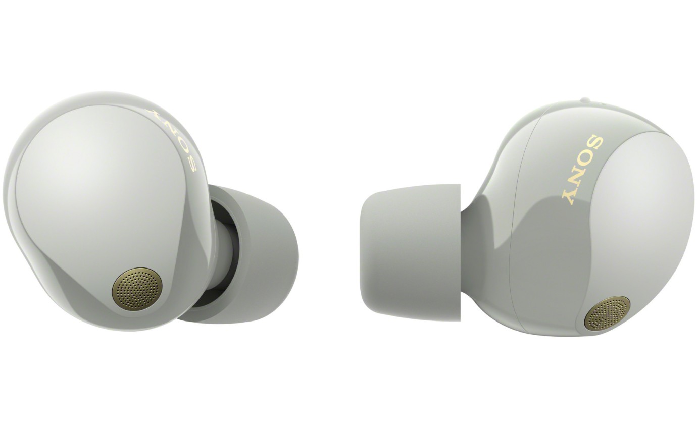 Sony True Wireless Noise Cancelling Earbuds (Silver) WF1000XM5S