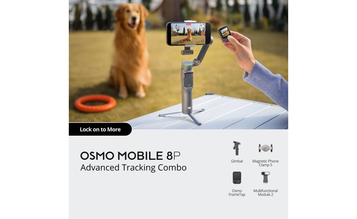 DJI Osmo Mobile 8P Advanced Tracking Combo CPOS0000056402