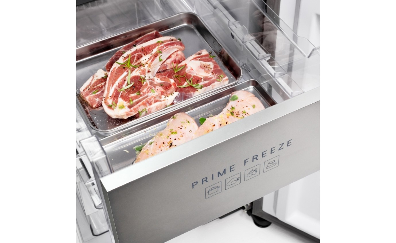 Panasonic 618L PRIME+ French Door Fridge (Black Hairlines Steel) NRXY680LVKA
