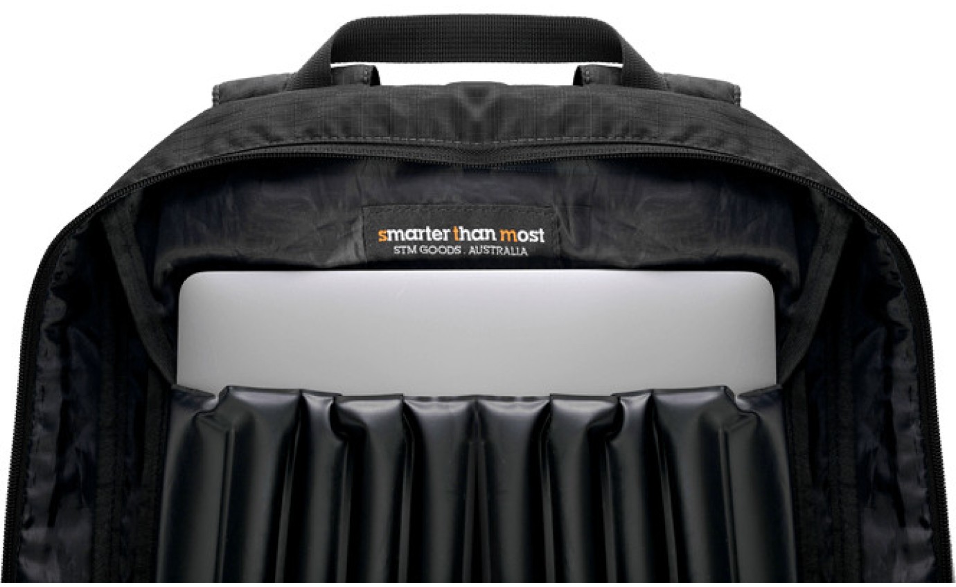 STM BagPack 16 inch Laptop Bag (Black) STM111395P01