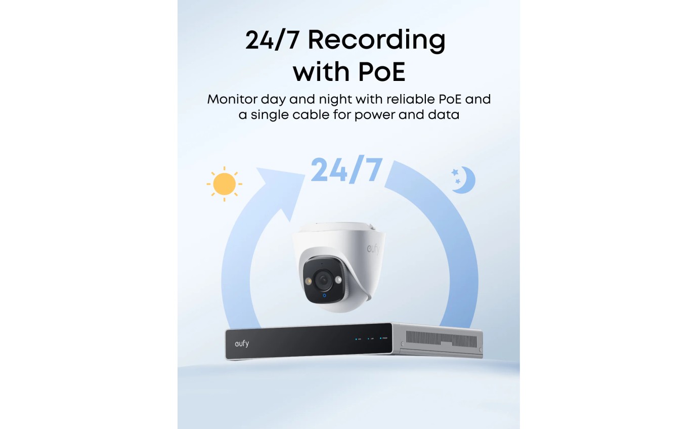 eufy Security PoE Turret Cam E41 (Add On) T8P10T21