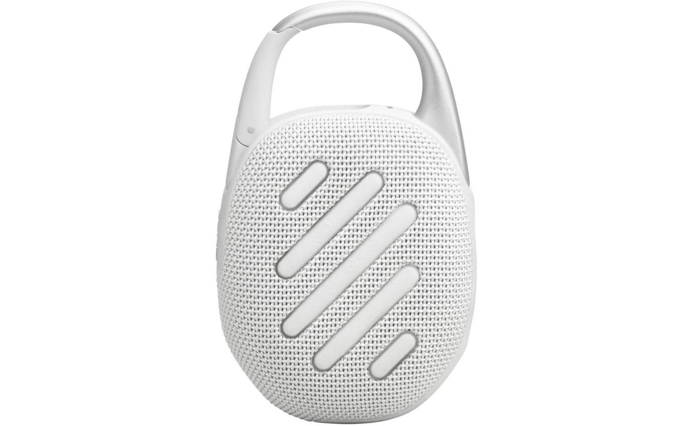 JBL Clip 5 Ultra Portable Waterproof Speaker (White) JBLCLIP5WHT