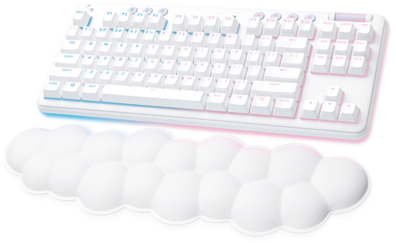 Logitech G G715 Wireless RGB Gaming Keyboard (White) 920010467