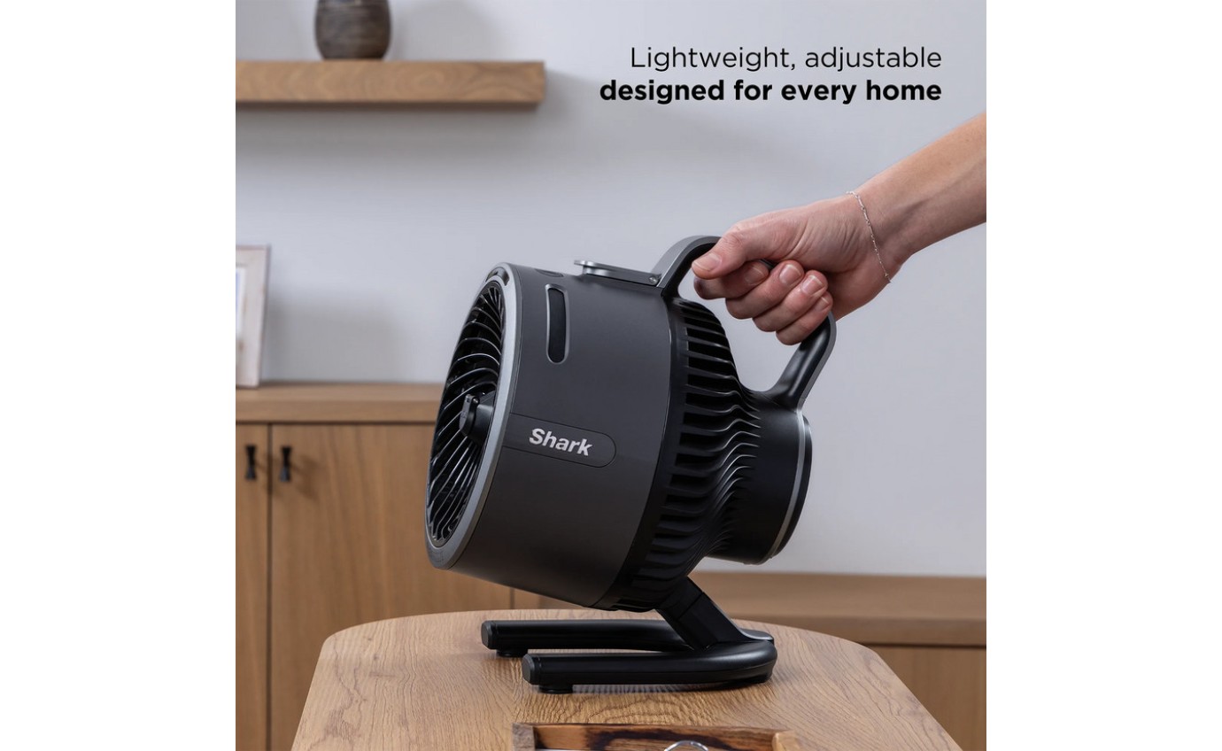 Shark FlexBreeze HydroGo Misting Portable Fan (Charcoal) FA052Q