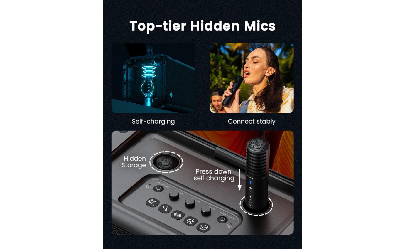 Ikarao Break X1 Premium Portable Wireless Audio Machine IKBREAKX1