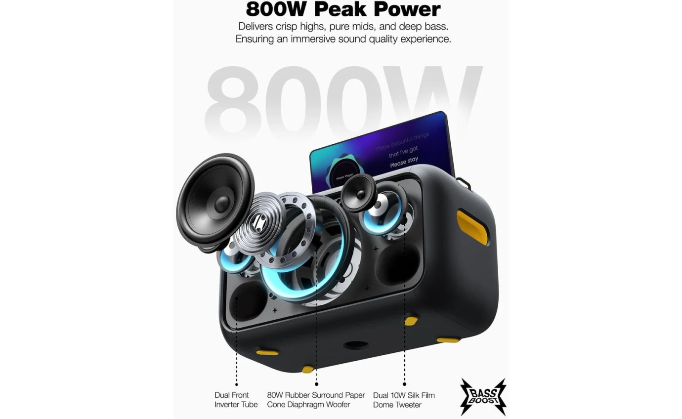 Ikarao Break X1 Premium Portable Wireless Audio Machine IKBREAKX1