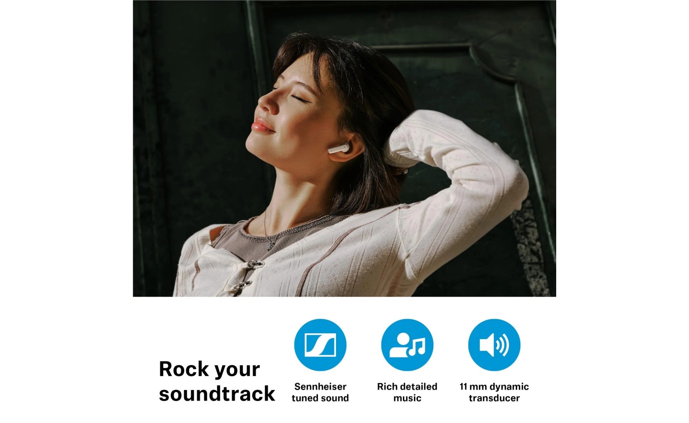 Sennheiser Accentum Open True Wireless In-Ear Headphones (Sakura) 11901360974