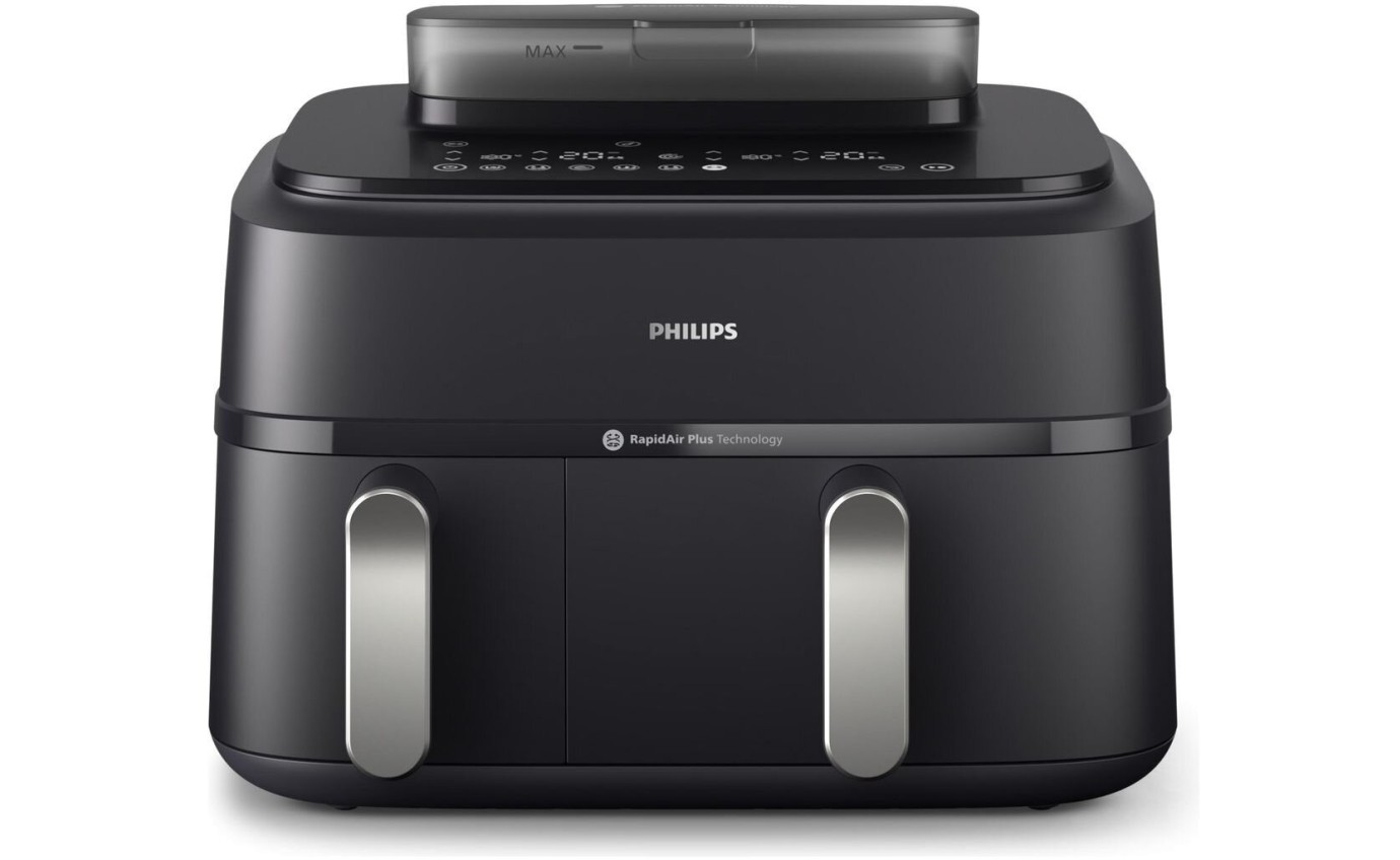 Philips 5000 Series Dual Basket Airfryer XXL (Black) NA55100