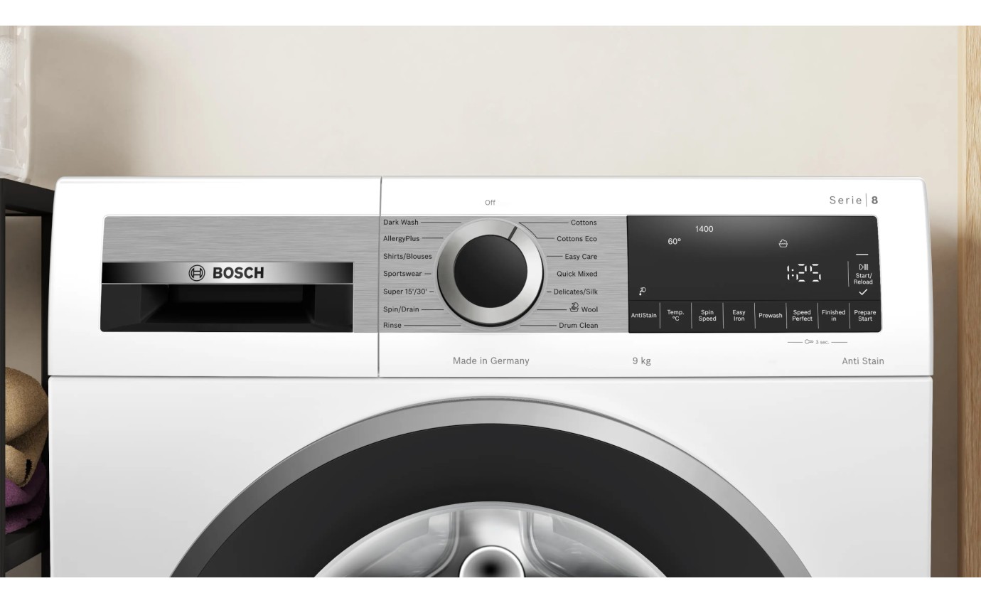 Bosch 9kg Series 8 Front Load Washing Machine WGG24403AU
