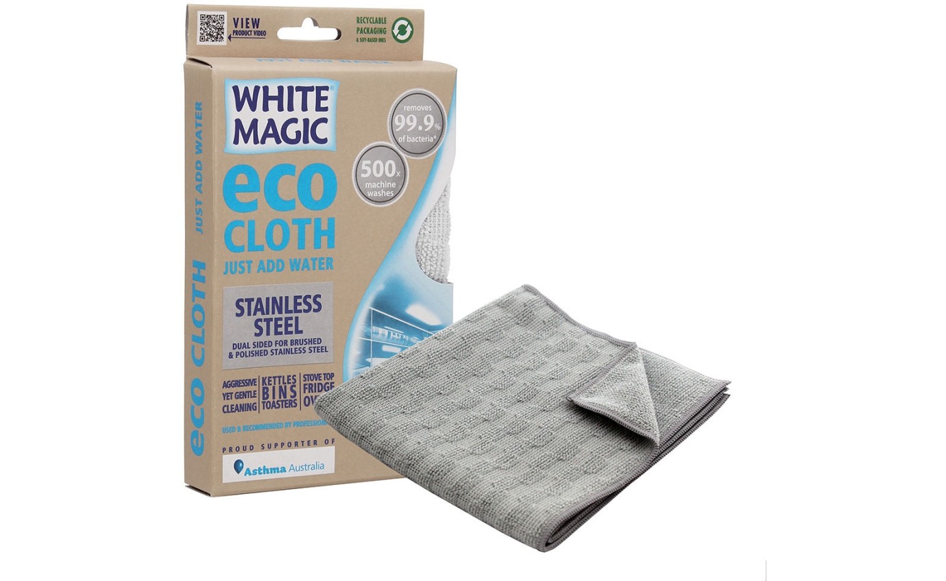 White Magic Eco Cloth Stainless Steel WMMFS