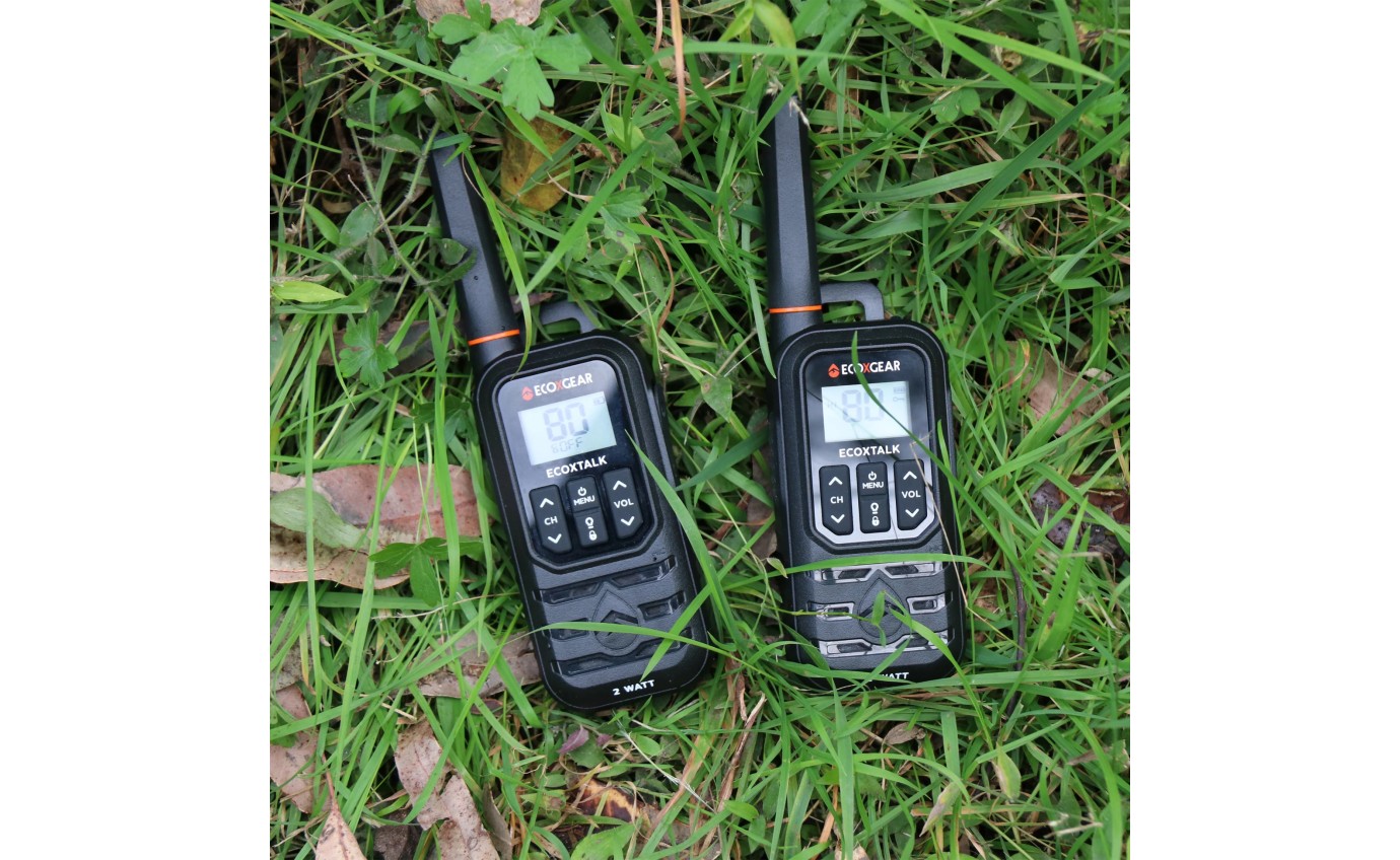 Ecoxgear 2.0 Watt Rugged UHF CB Handheld Radio (Twin Pack) EXG210S2PK
