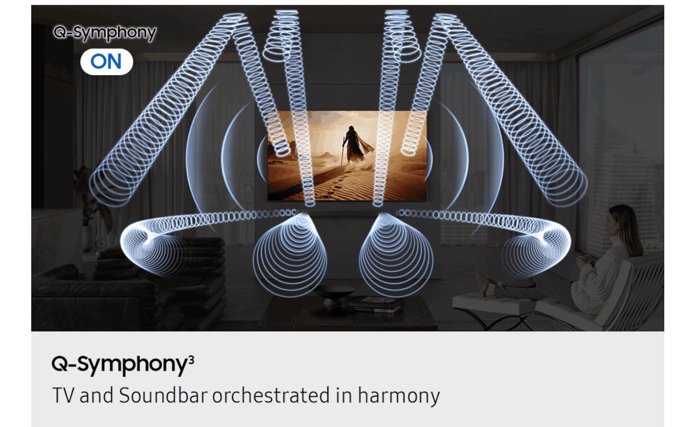 Samsung 11.1.4ch Q-Series Soundbar with Subwoofer & Rear Speakers HWQ990HXY