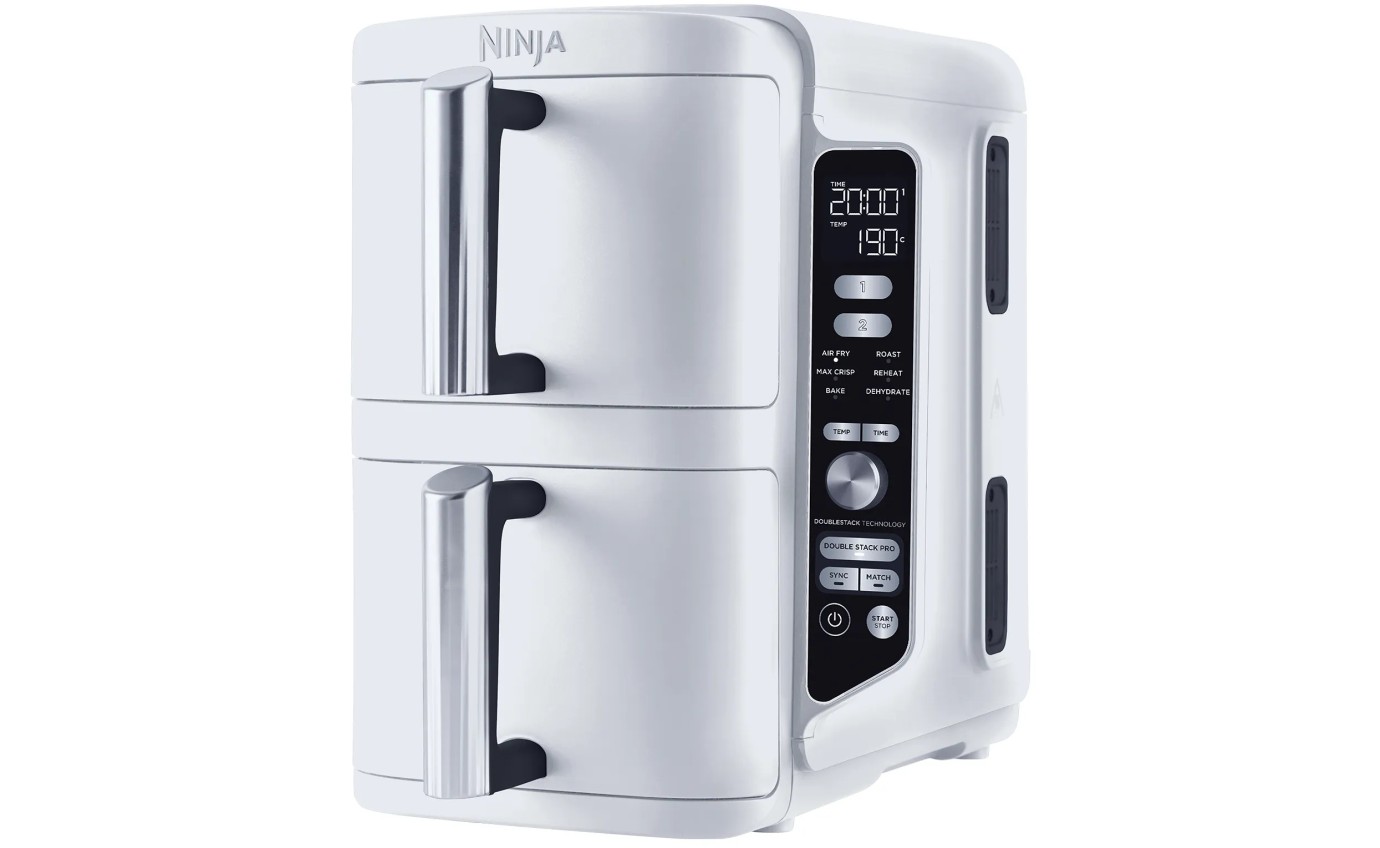 Ninja DoubleStack XXXL 9.5L 2 Drawer Air Fryer SL400WH