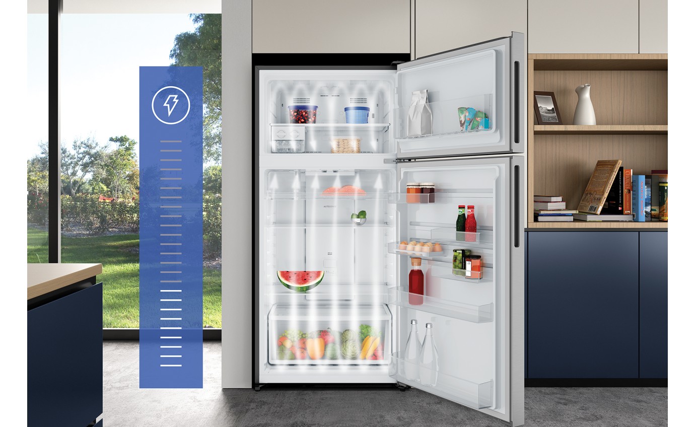 Westinghouse 341L Top Mount Fridge (White) WTM3400WLX