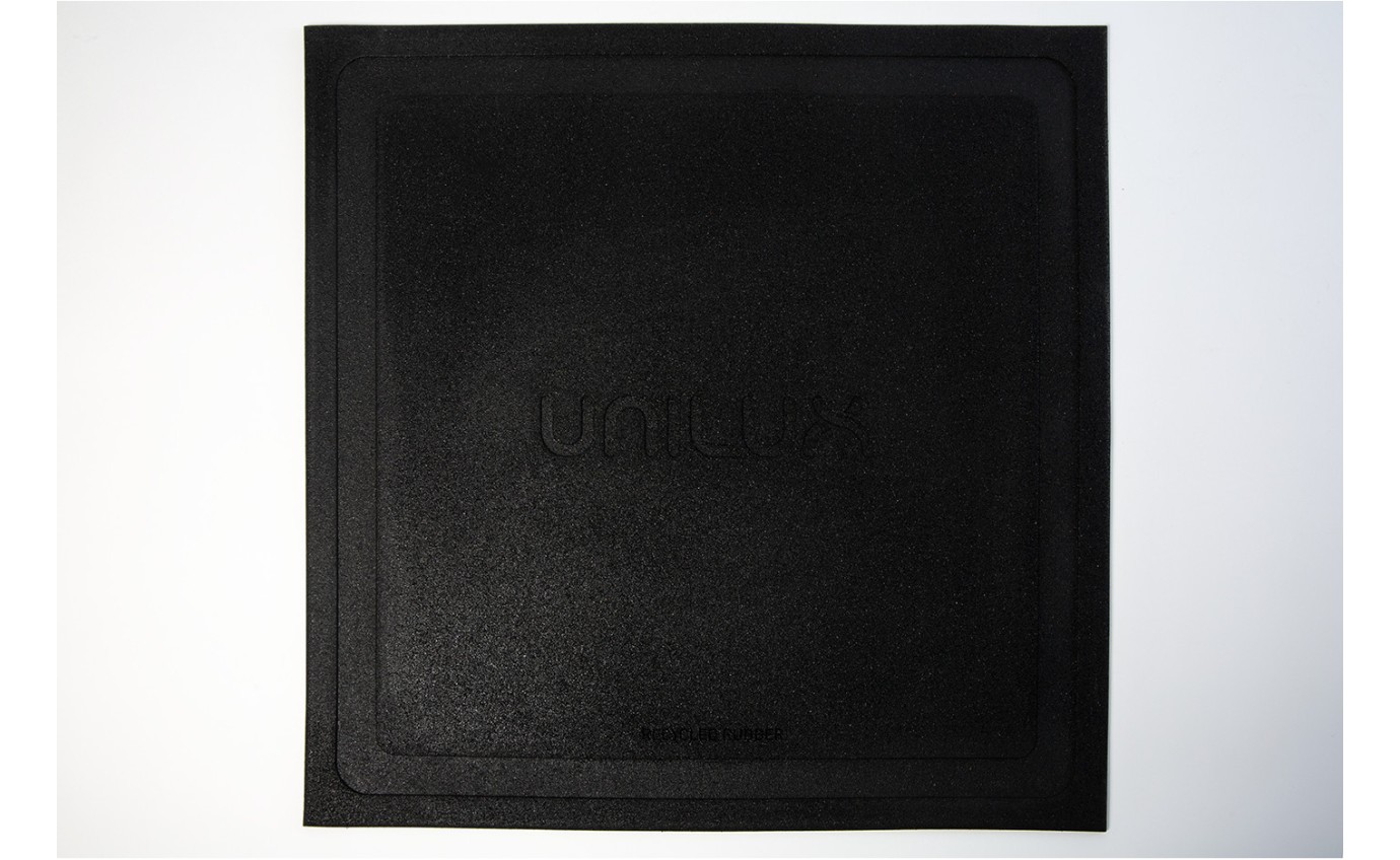 Unilux 60cm Universal Rubber Appliance Floor Mat (Black) ULX108