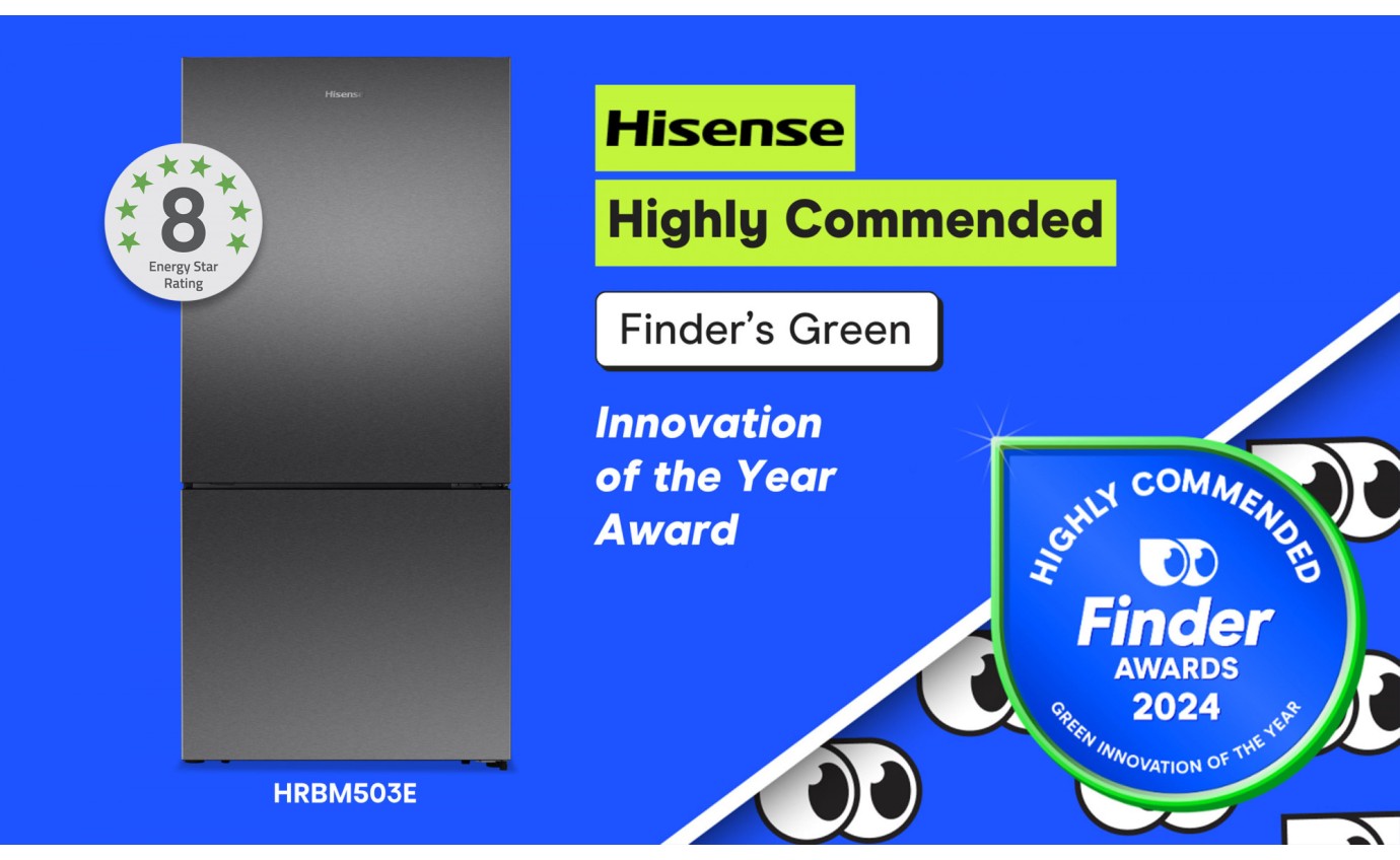 Hisense 503L Bottom Mount Fridge (Dark Stainless Steel) HRBM503E