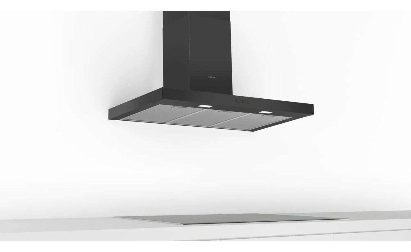 Bosch 90cm Canopy Rangehood (Black) DWB96BC60A