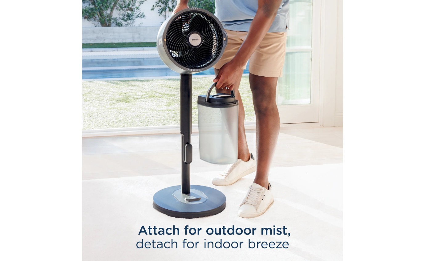 Shark FlexBreeze Pro Mist Indoor Outdoor Fan FA302ANZ