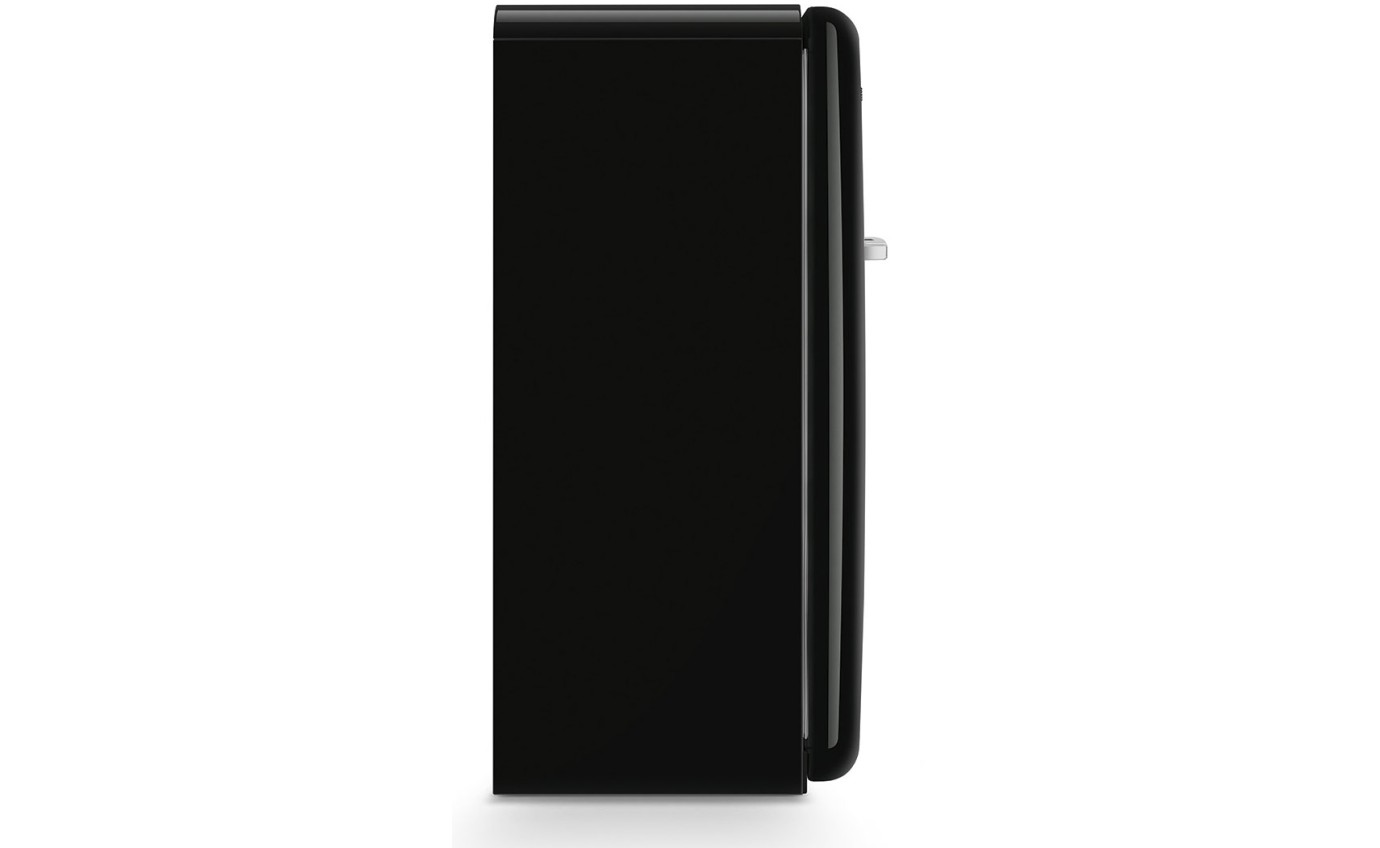 Smeg 270L 50s Style Retro Single Door Fridge (Black) FAB28RBL5AU