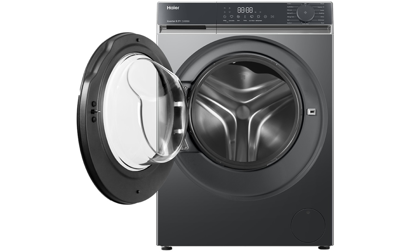 Haier 8.5kg 300 Series Front Load Washing Machine (Dark) HWF85KB1