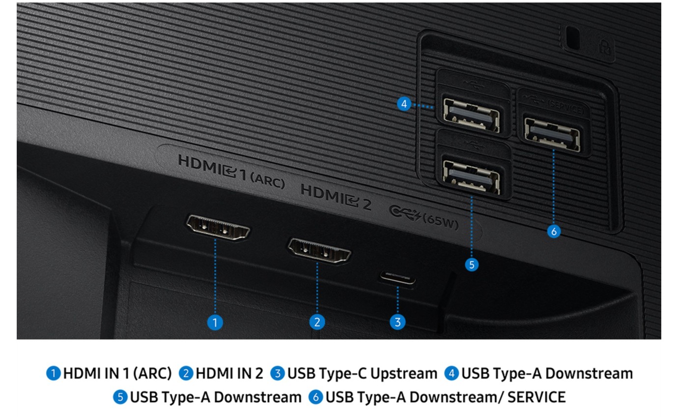 Samsung 32 inch M7 M70F 4K Smart Monitor with Remote LS32FM700UEXXY