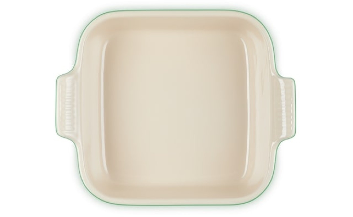 Le Creuset 23cm Stoneware Heritage Square Dish (Bamboo Green) 61114234080006