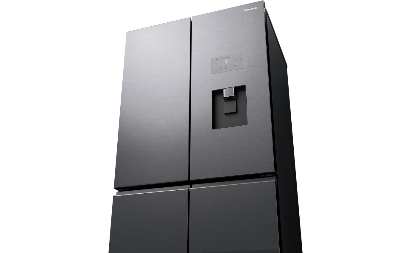 Panasonic 618L PRIME+ French Door Fridge (Matt Silver Hairlines Steel) NRXY680LVSA