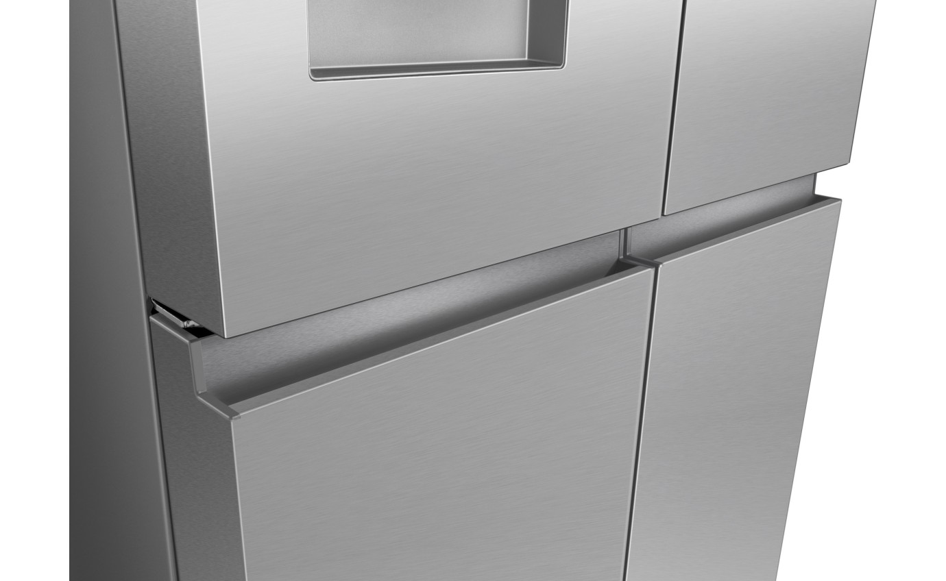 Hisense 640L PureFlex French Door Fridge (Stainless Steel) HRCD640TSW
