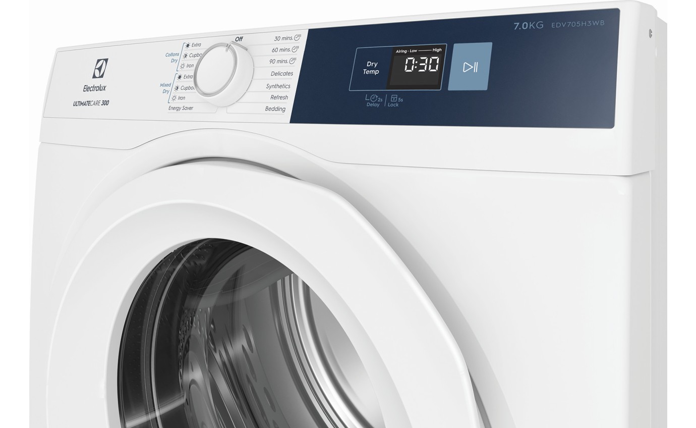 Electrolux 7kg Vented Dryer EDV705H3WB