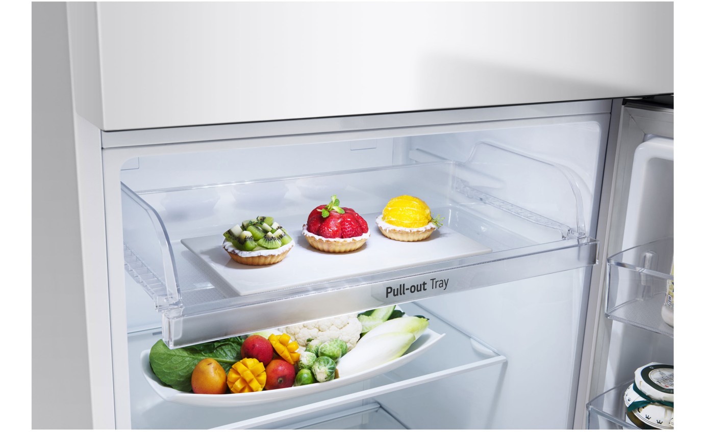 LG 375L Top Mount Fridge (White) GT5W