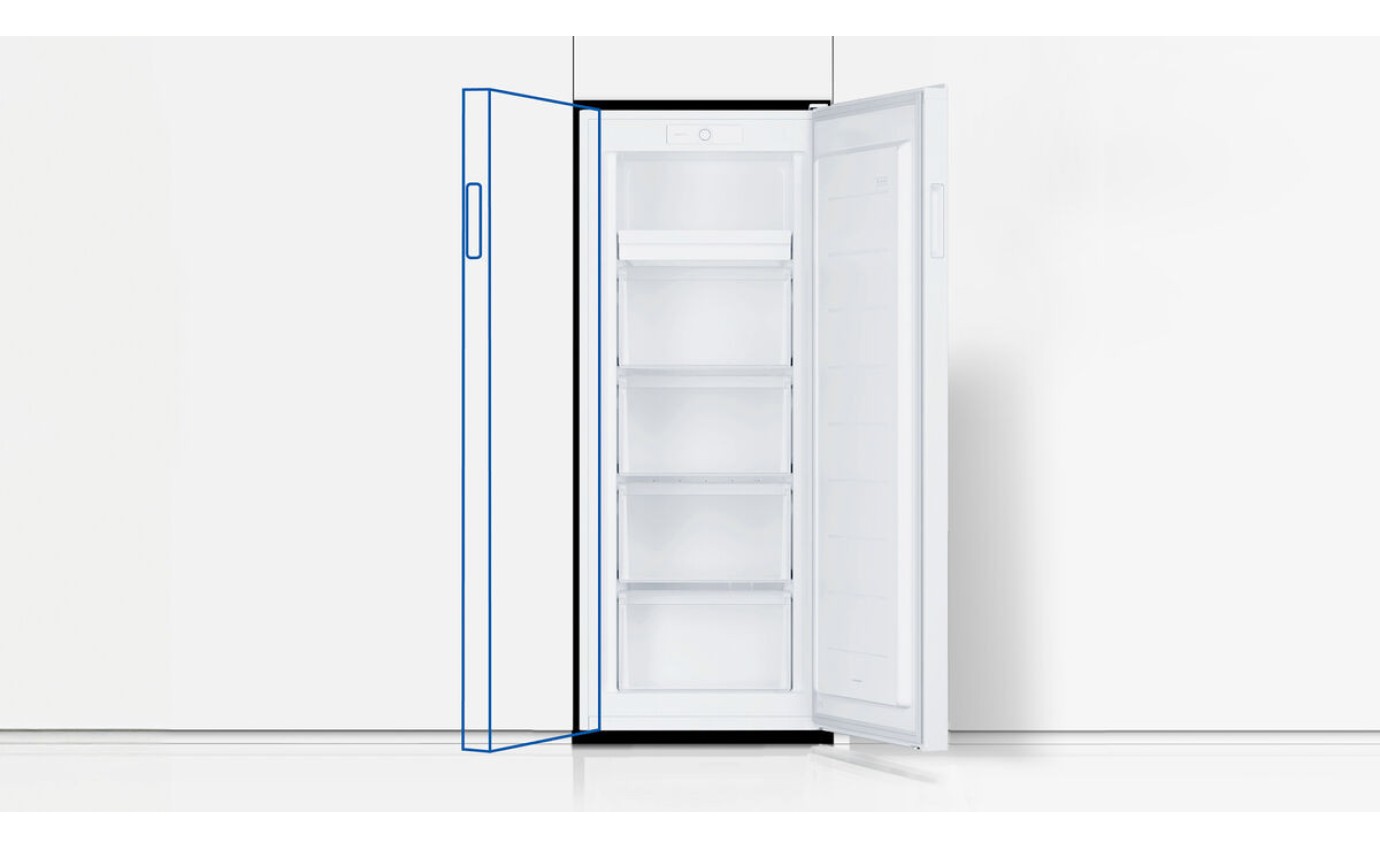 Haier 169L Vertical Freezer (White) HVF170VW