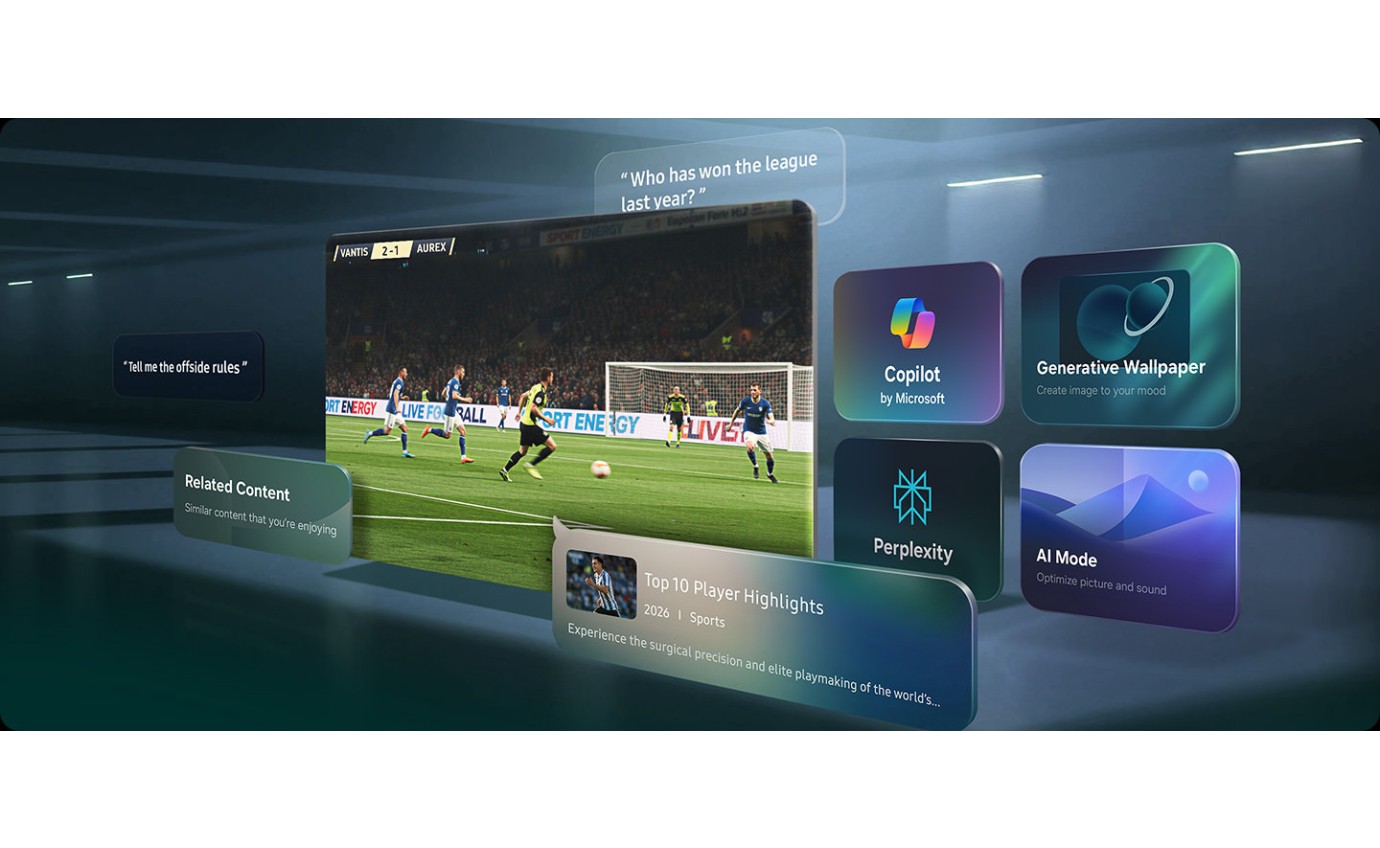 Samsung 77 inch S85H OLED 4K Samsung Vision AI Smart TV QA77S85HAEXXY