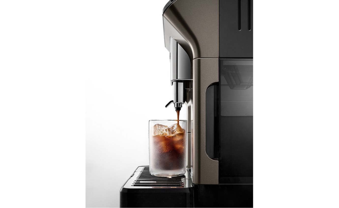 DeLonghi Eletta Explore Titanium Coffee Machine ECAM45086T