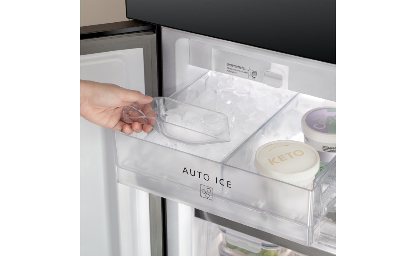 Panasonic 618L PRIME+ French Door Fridge (Matt Silver Hairlines Steel) NRXY680LVSA