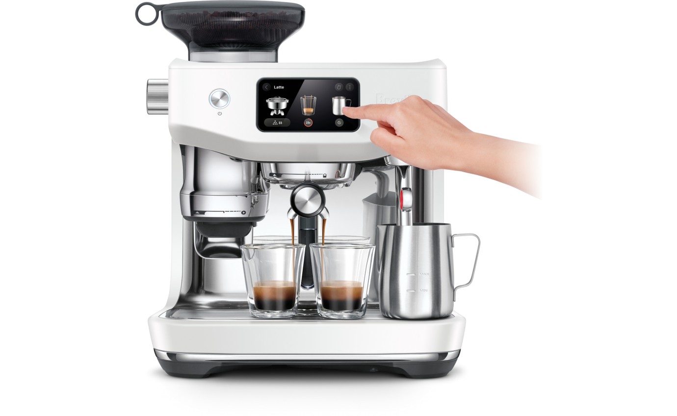 Breville BES985SST the Oracle® Jet Automatic Coffee Machine (Sea Salt) BES985SST
