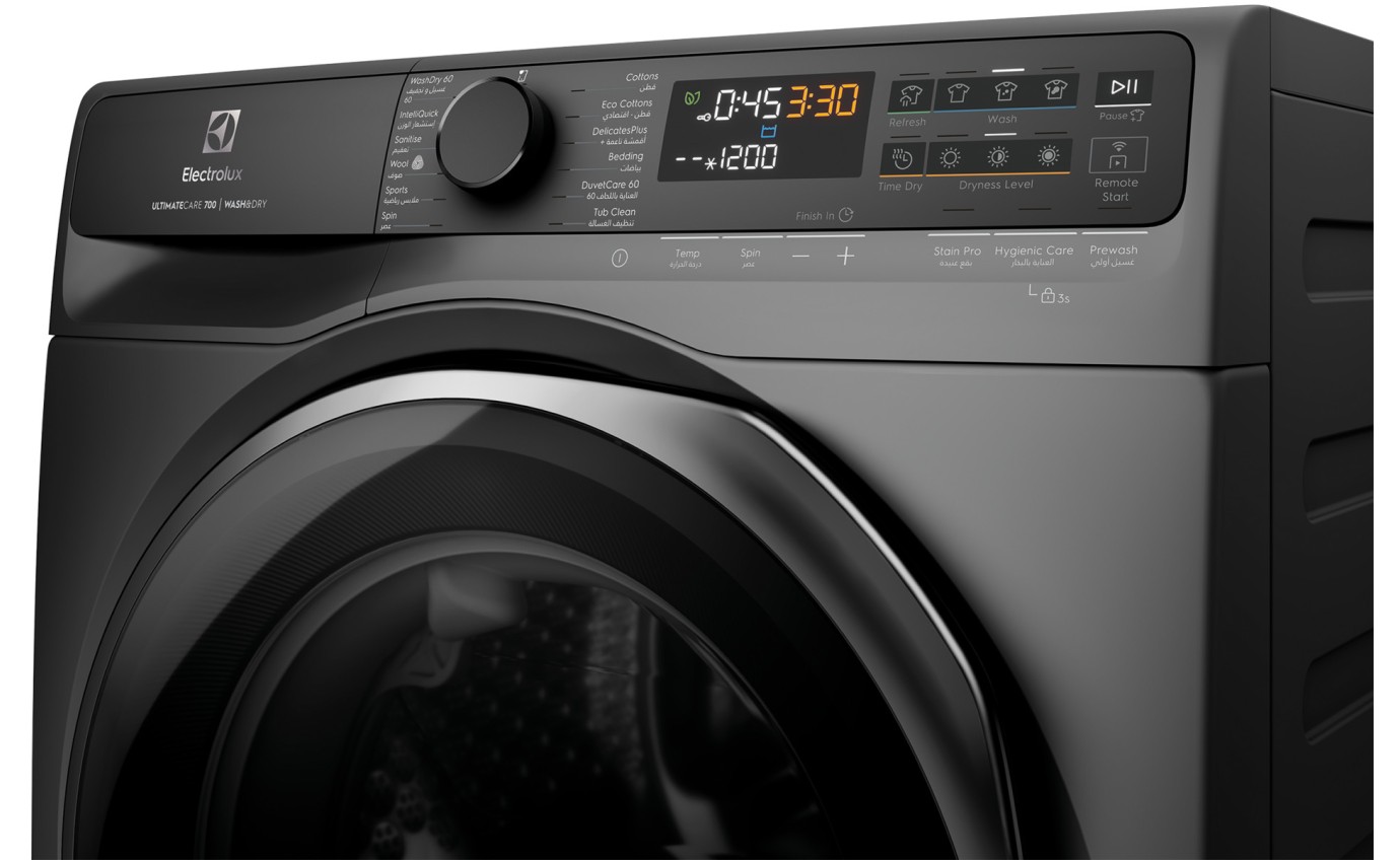 Electrolux 10kg/6kg UltimateCare 700 Washer Dryer Combo (Dark Onyx) EWW1043R7SCS