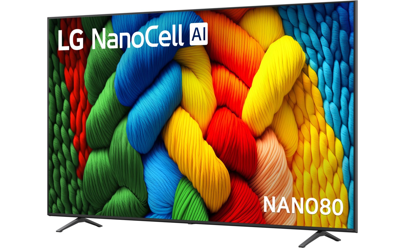 LG 86 inch NANO80A AI LED UHD 4K Smart TV 86NANO80ASA