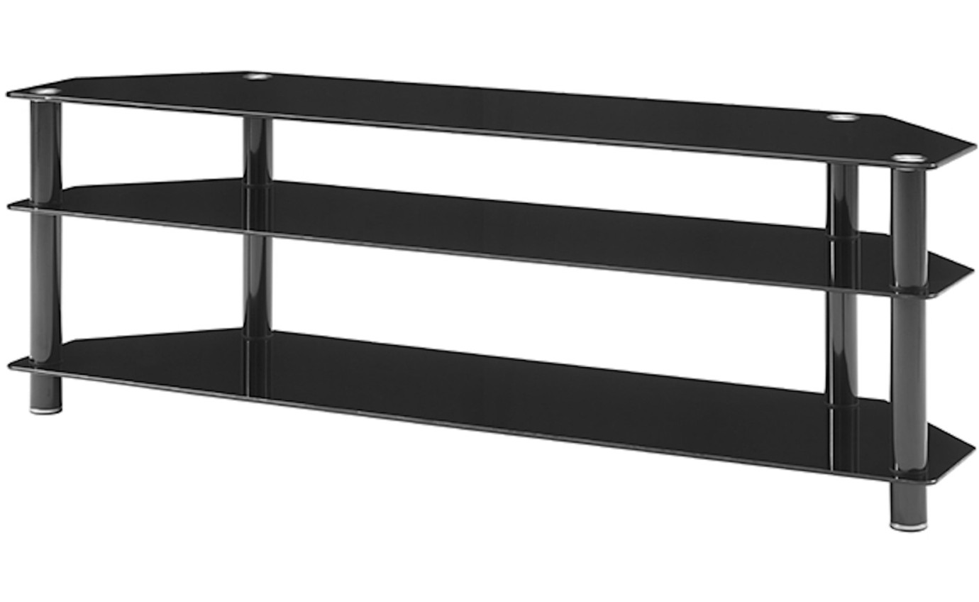 Tauris ACE 1500mm Tempered Glass & Steel Entertainment Unit ACE1500