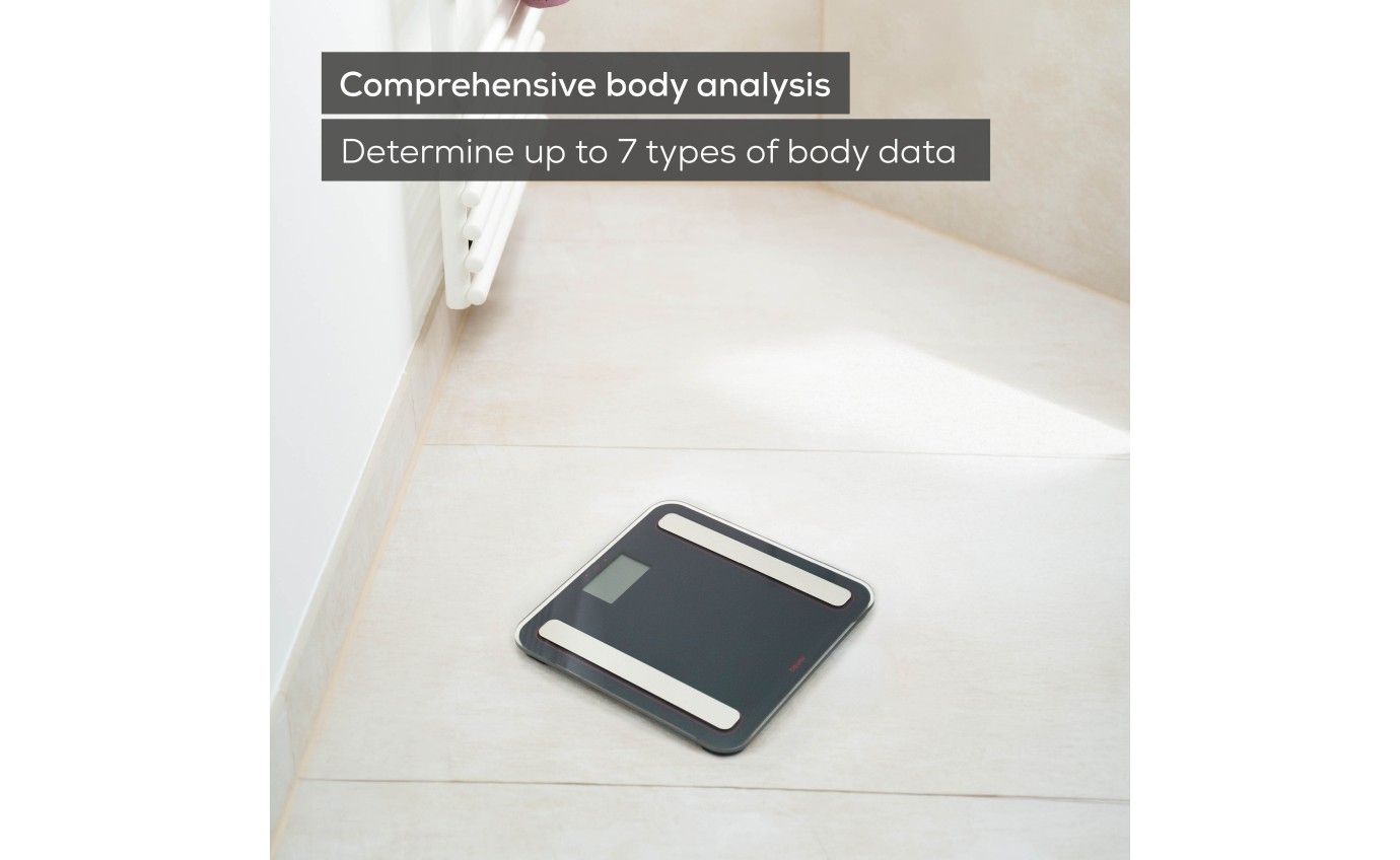 Beurer Limited Edition Digital Glass Body Fat Scale BF183RC