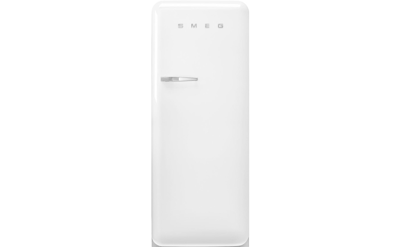Smeg 270L 50s Style Retro Single Door Fridge (White) FAB28RWH5AU