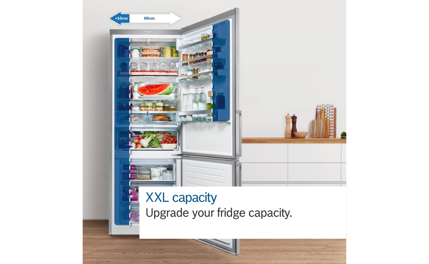 Bosch 605L Series 6 French Door Fridge (Black Stainless Steel) KFN96AXEAA