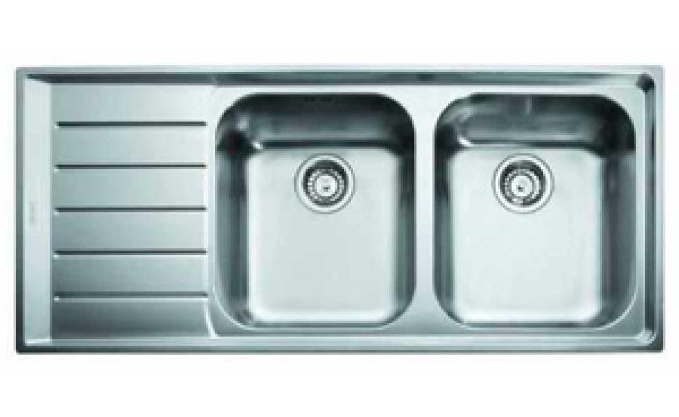 Franke Neptune Double Bowl Sink NEX621RHD