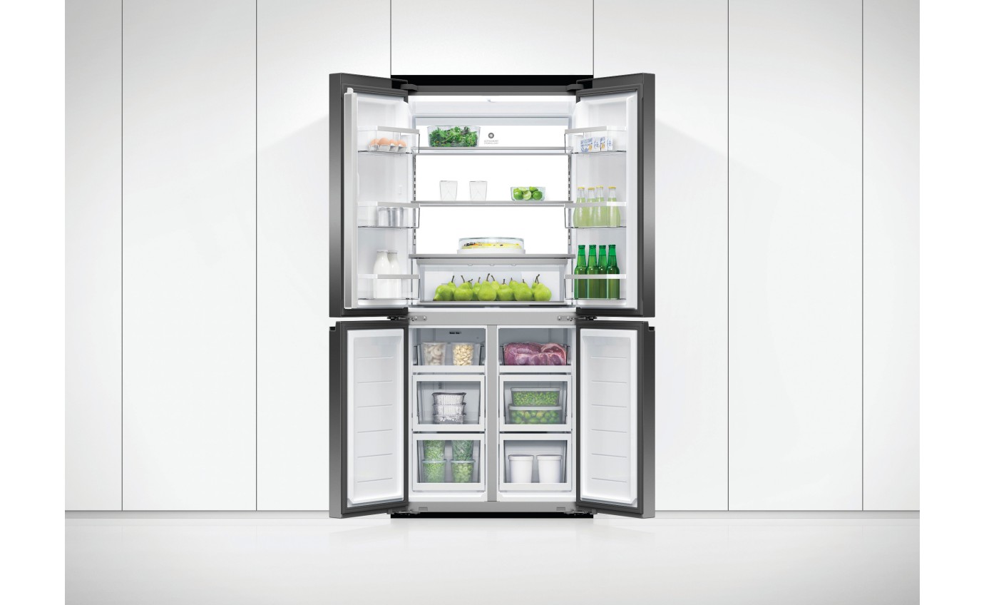 Fisher & Paykel 498L Series 7 Quad Door Refrigerator Freezer RF500QNB1