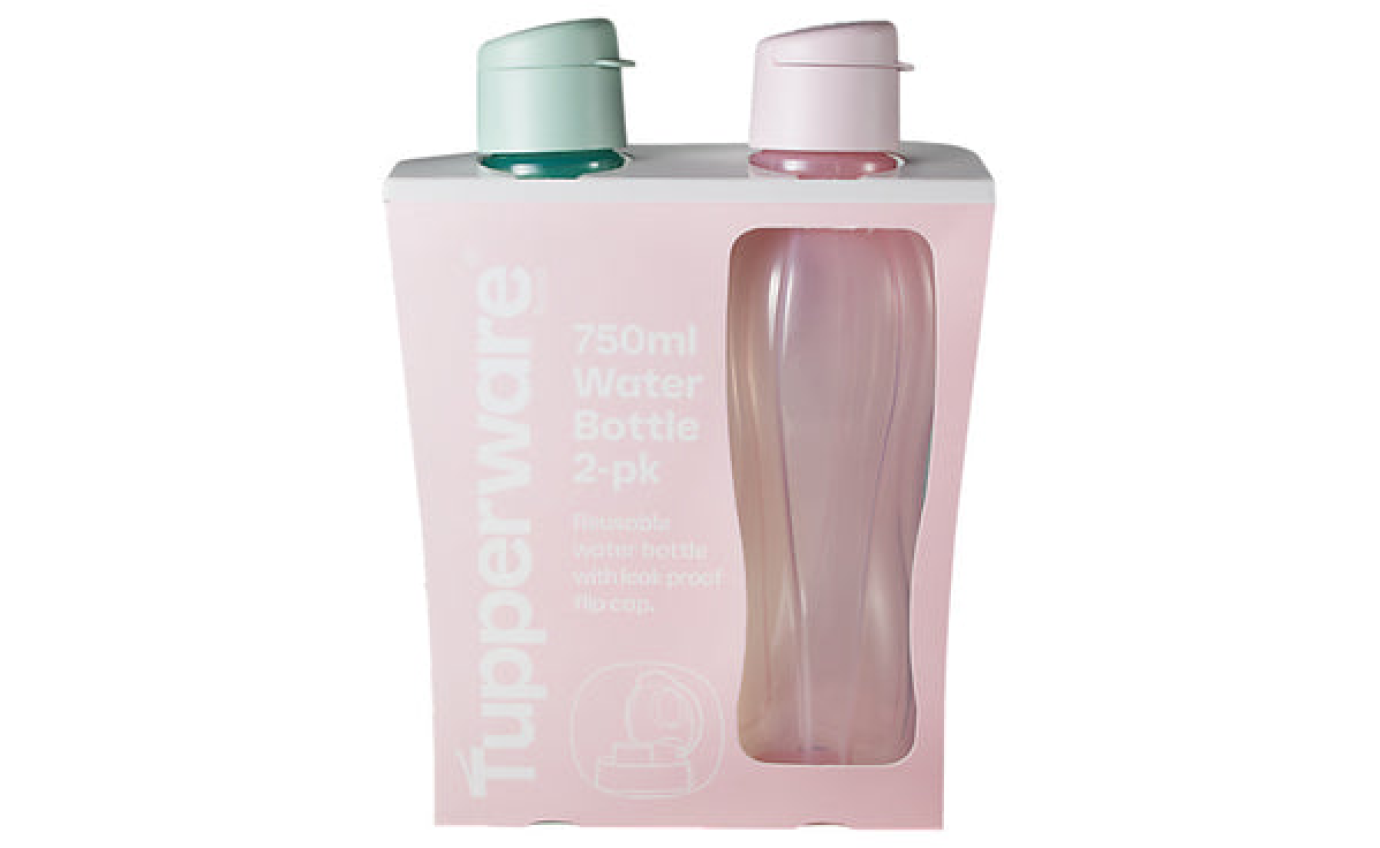Tupperware Eco Water Bottle Set of 2 750ml TUPP0033