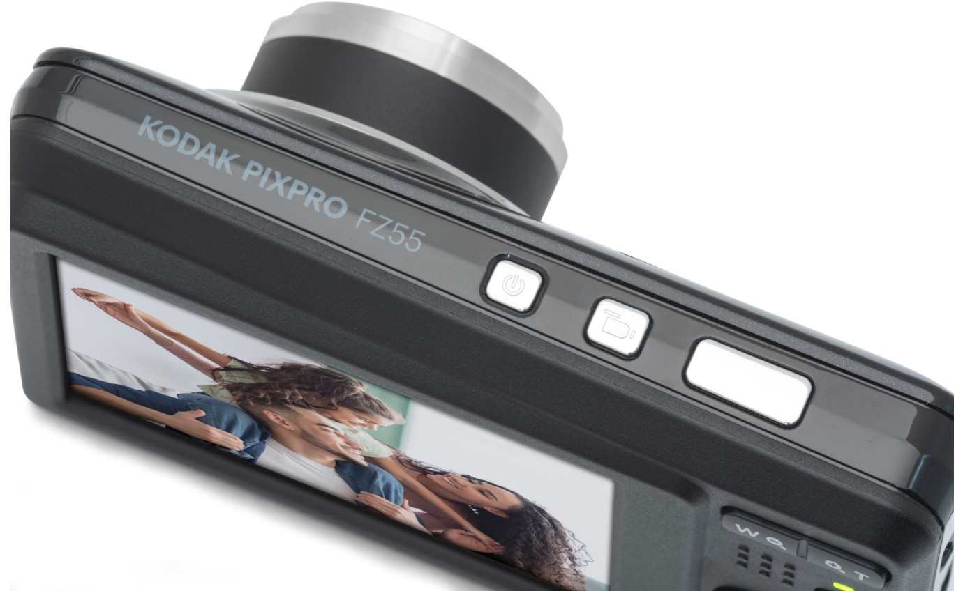 Kodak Pixpro FZ55 Digital Compact Camera (Black) FZ55BK
