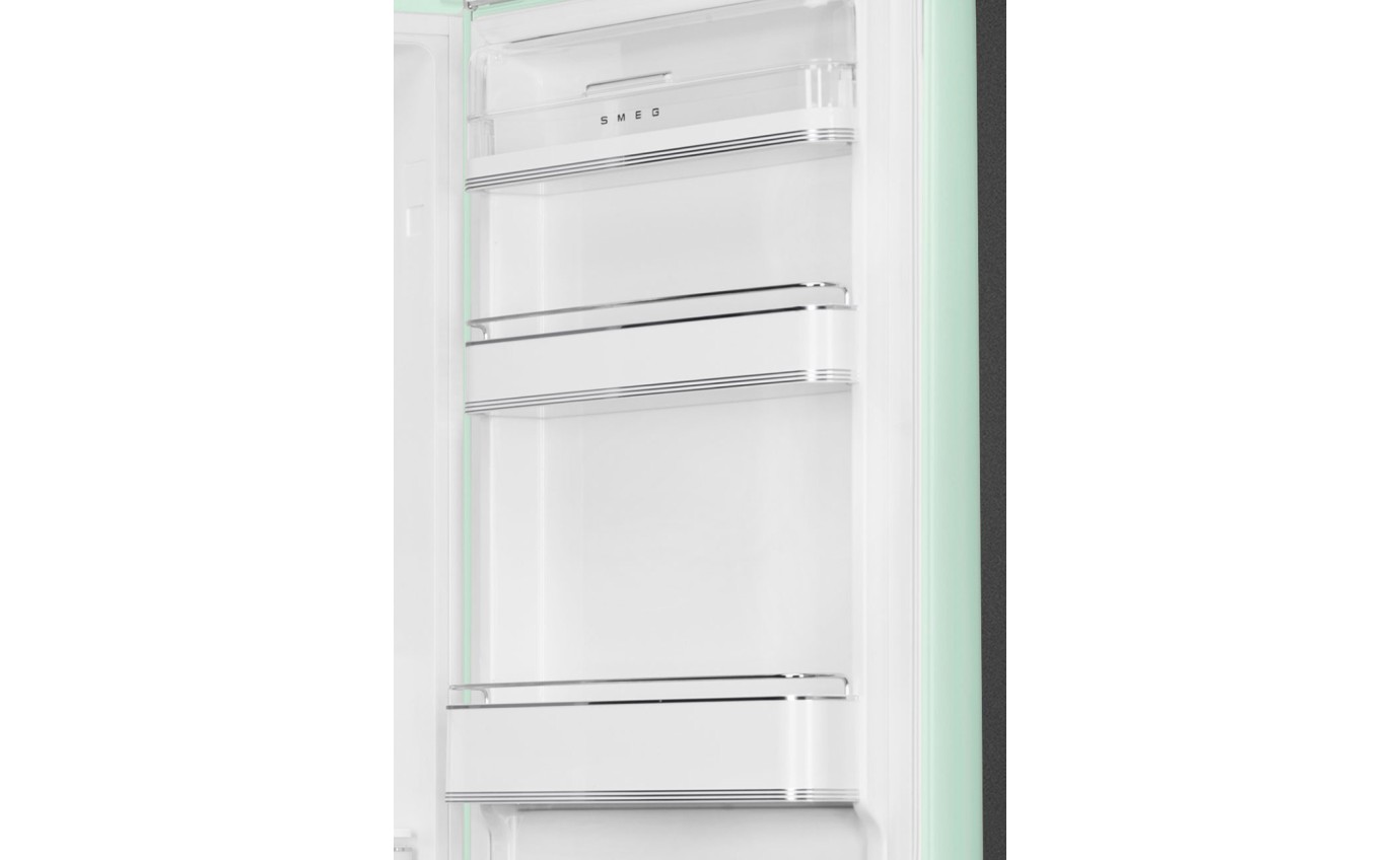 Smeg 331L 50s Style Retro Bottom Mount Fridge (Pastel Green) FAB32RPG5AU