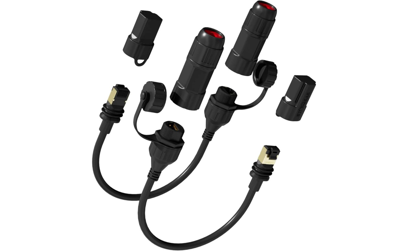Stargear RJ45 Ethernet Adapter for Starlink Gen3 / Mini (Pair) SGEARJ452