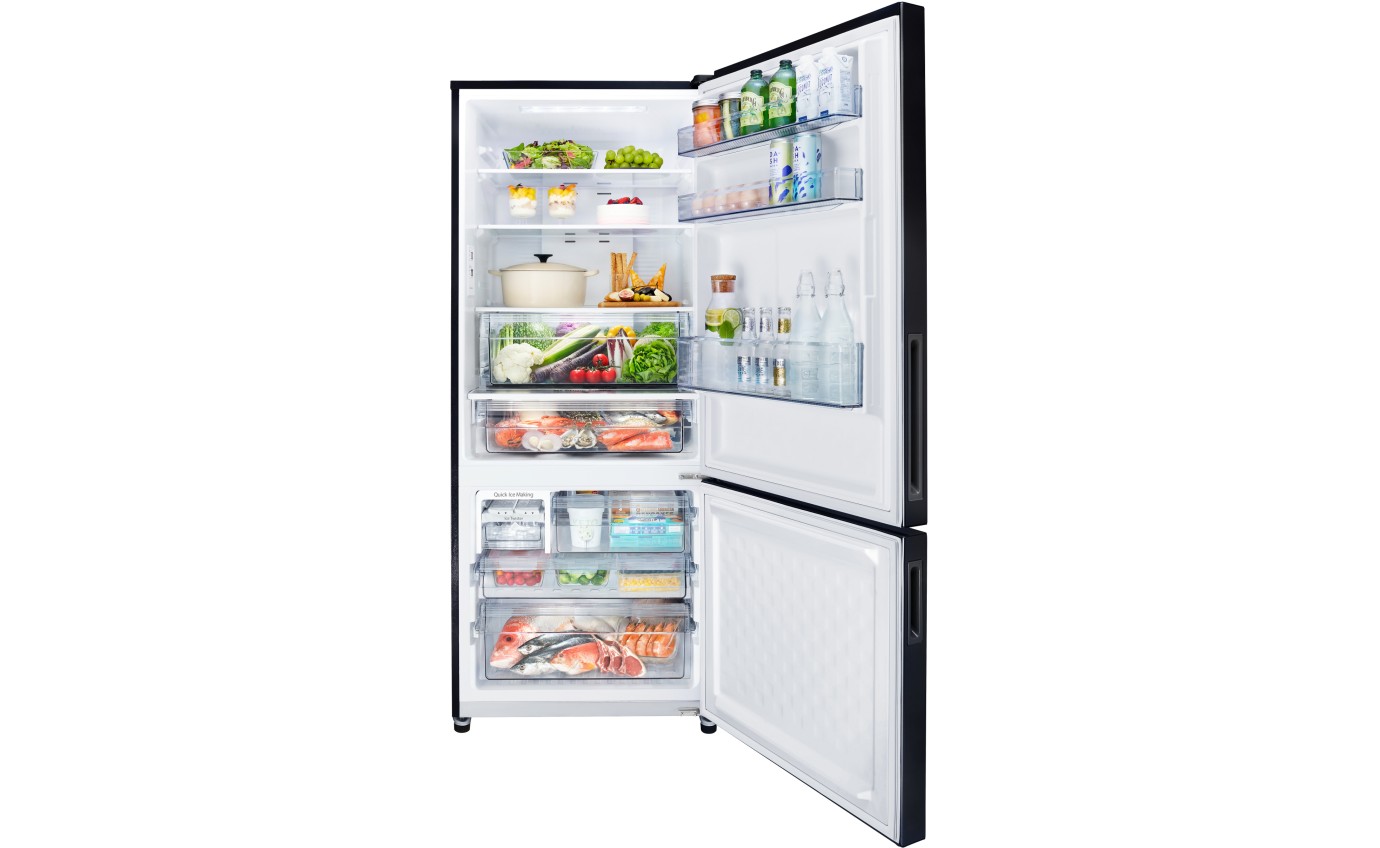 Panasonic 422L Bottom Mount Fridge NRBX421BPKA
