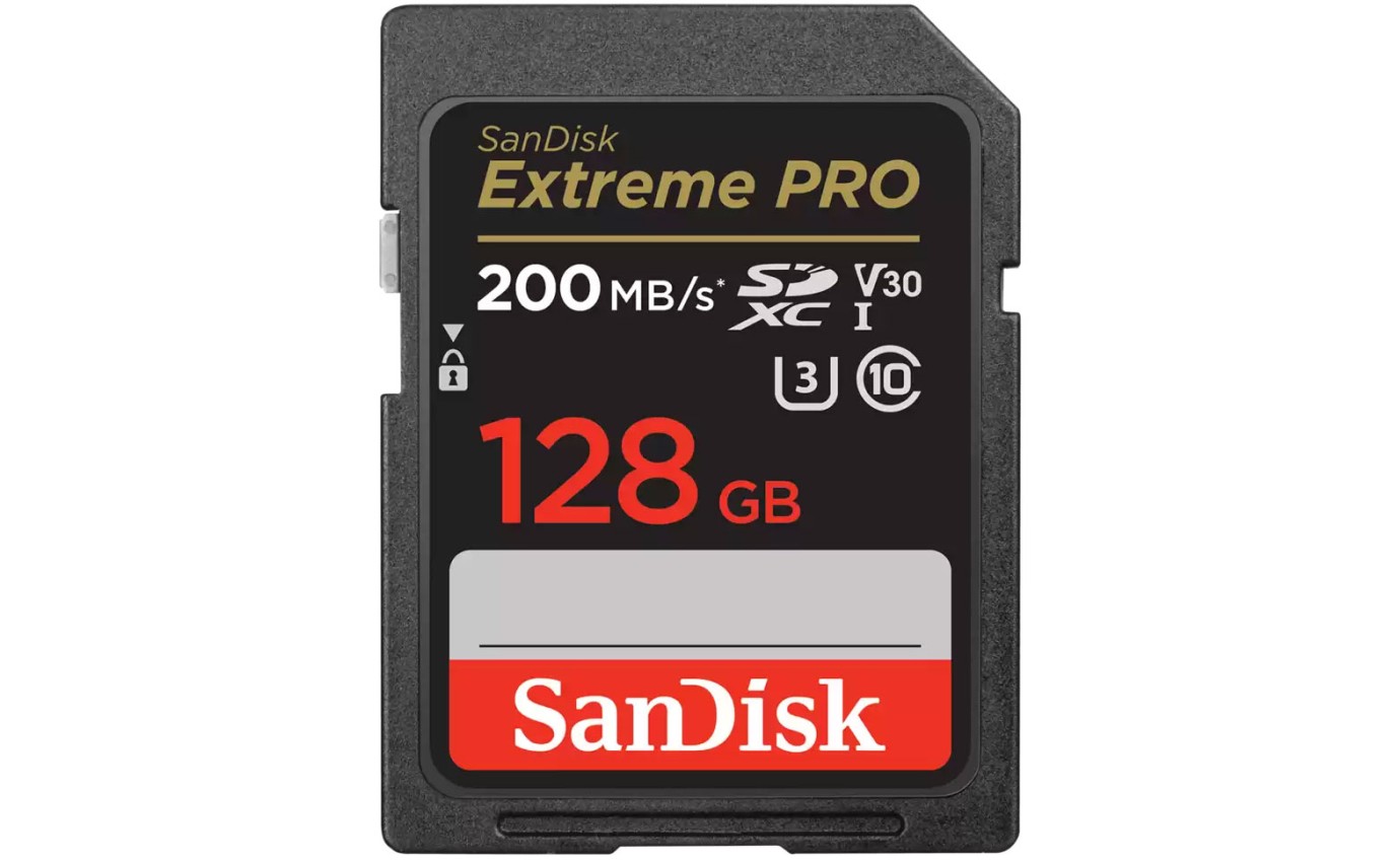 Sandisk 128GB Extreme PRO&reg; SDXC&trade; Card SDSDXXD128GGN4IN