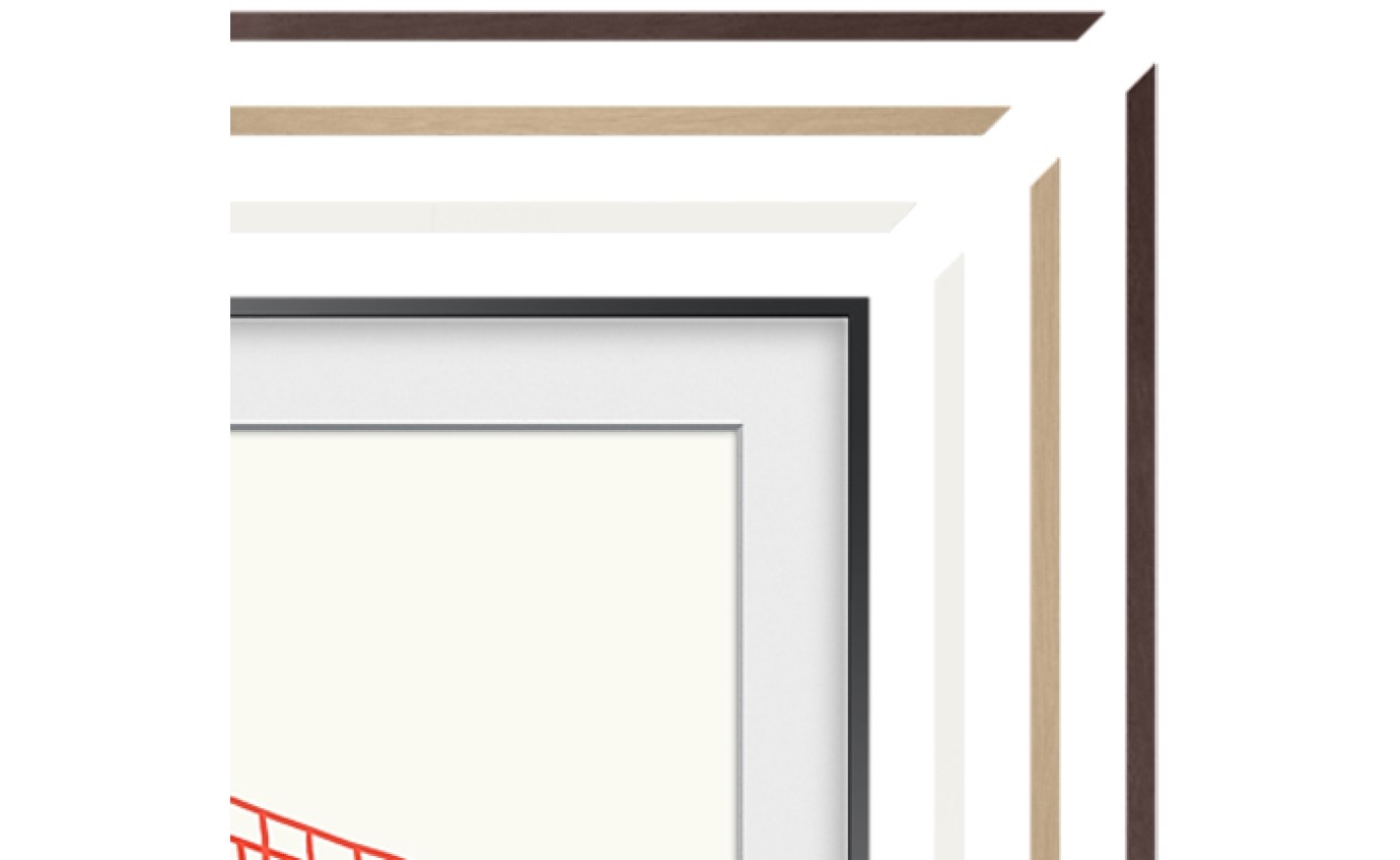 Samsung 43 inch Modern Bezel for The Frame TV 2021/2022 (White) VGSCFA43WTBRU